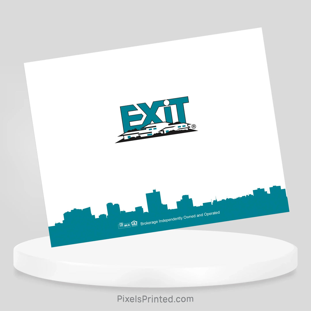 EXIT realty notecards notecards PixelsPrinted 