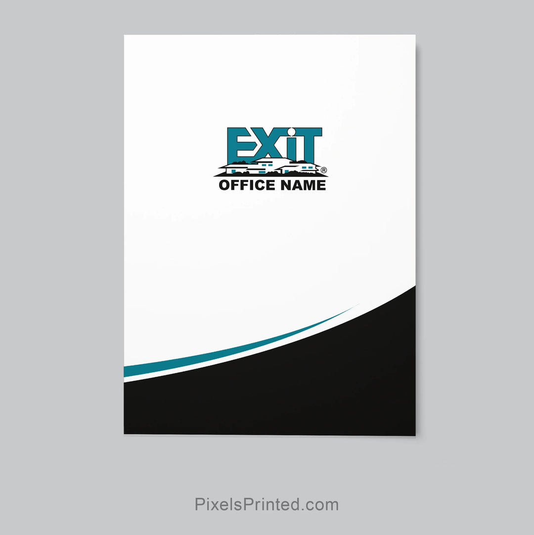 EXIT Realty realtor presentation folder for offers and closings