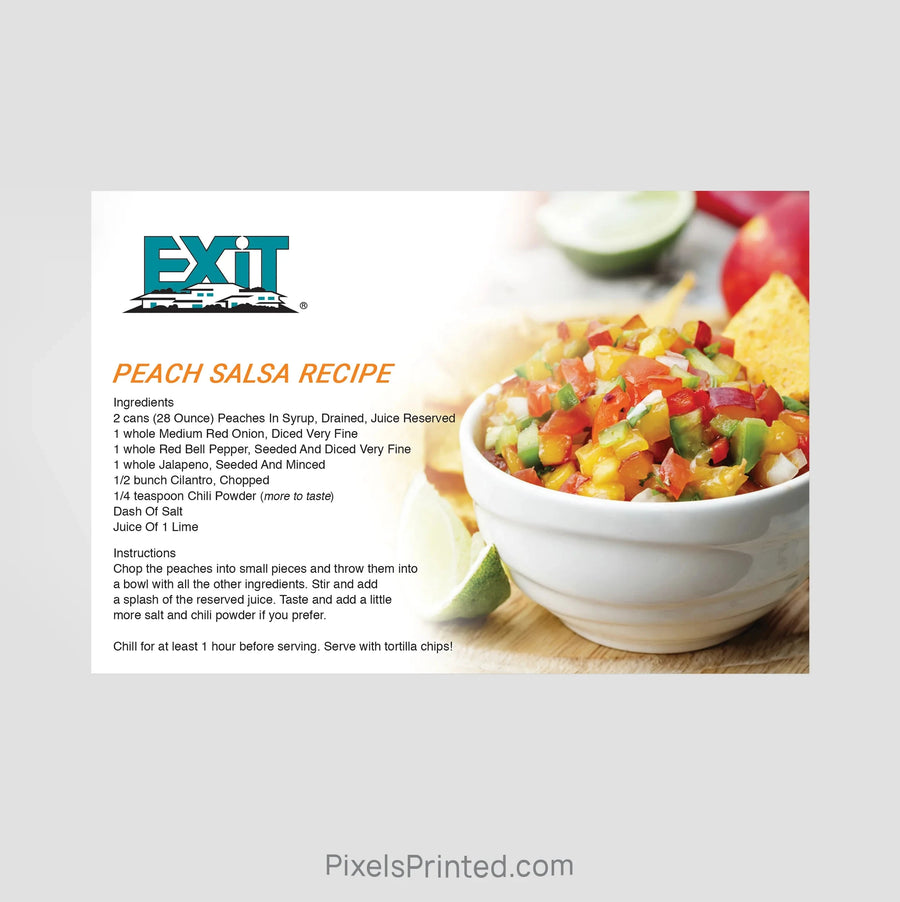 EXIT realty recipe postcards PixelsPrinted 
