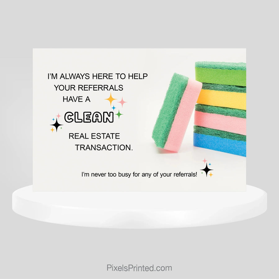 EXIT realty referral postcards PixelsPrinted 