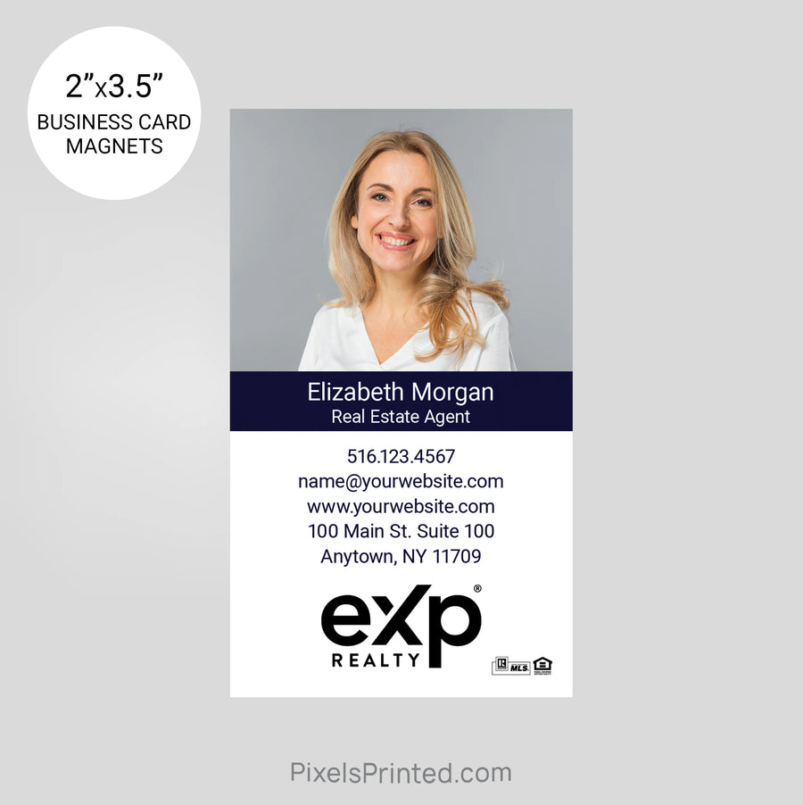 EXP realty business card magnets