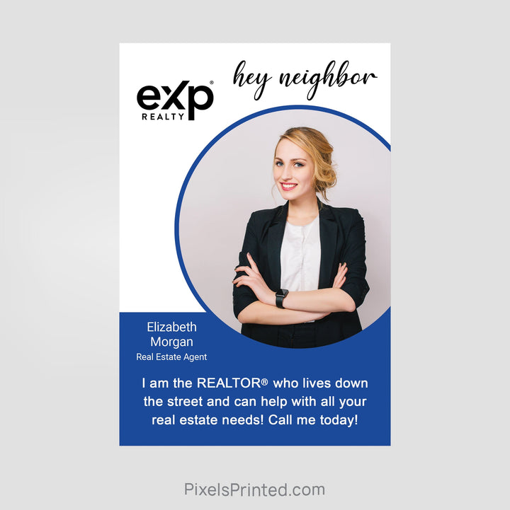 EXP realty agent announcement mailers PixelsPrinted 