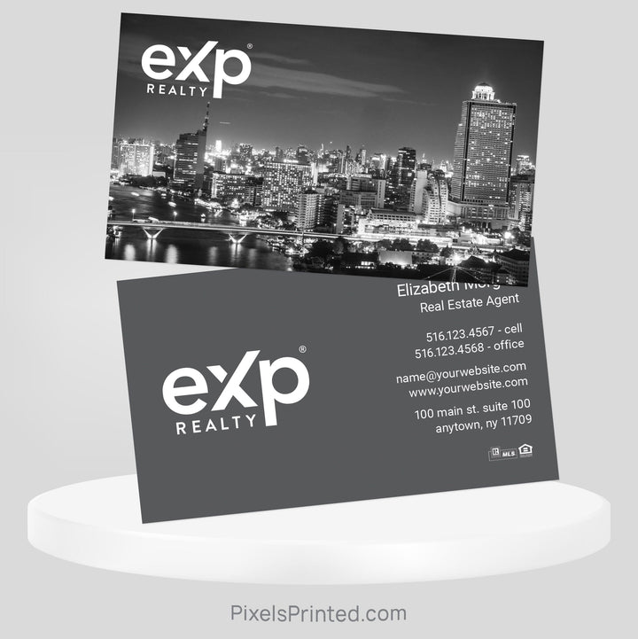 EXP realty business cards Business Cards PixelsPrinted 