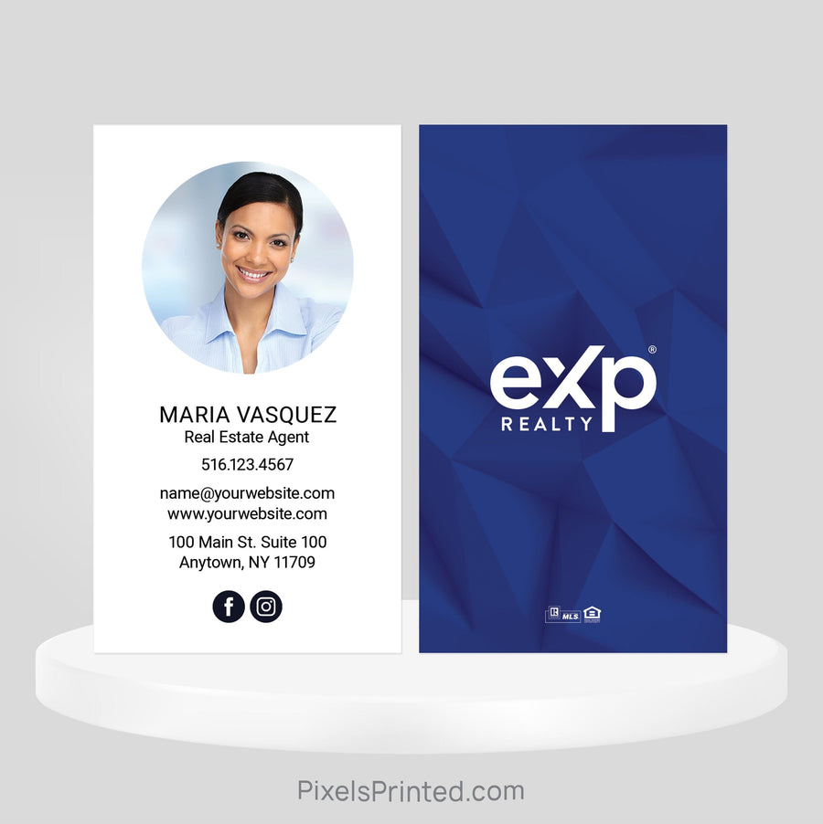 EXP realty business cards Business Cards PixelsPrinted 