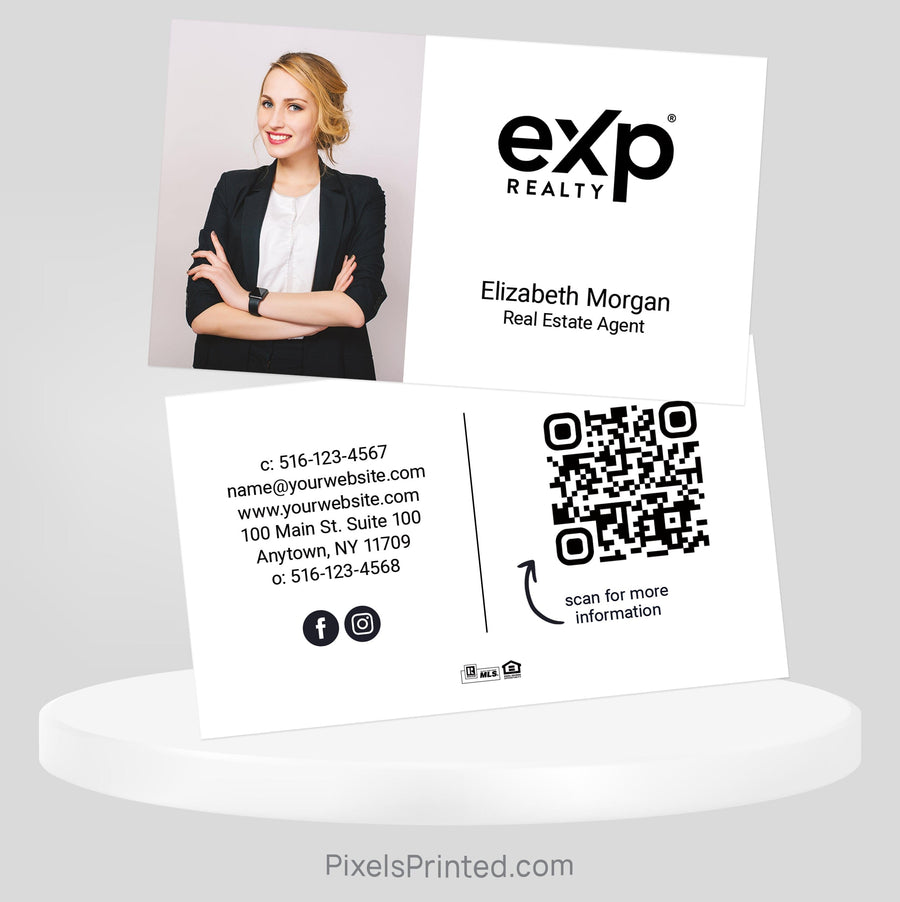 EXP realty business cards Business Cards PixelsPrinted 