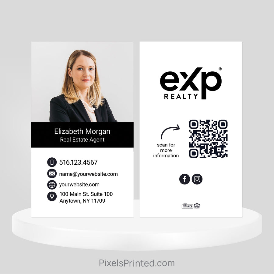 EXP realty business cards Business Cards PixelsPrinted 