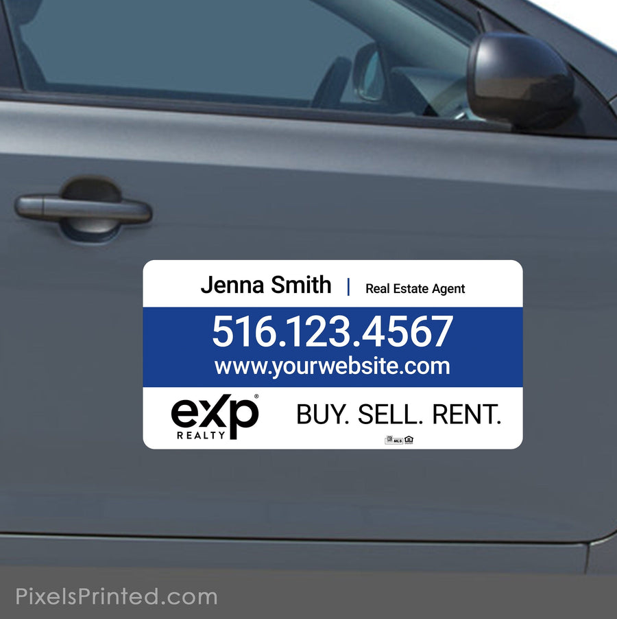 EXP realty car magnets - 12”x24” PixelsPrinted 