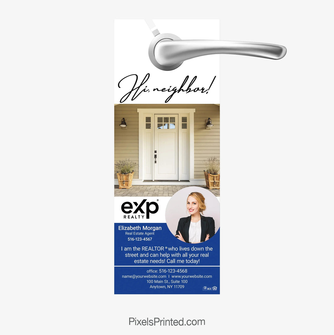 EXP realty door hangers PixelsPrinted 
