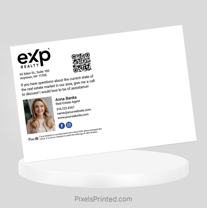 EXP realty Fall Maintenance postcards PixelsPrinted 