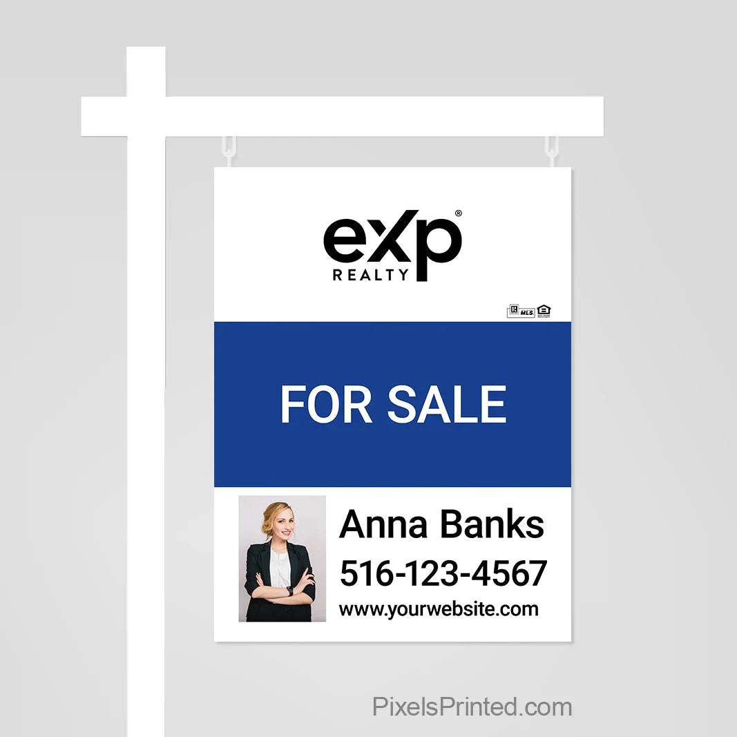 EXP realty for sale sign panels sign panels PixelsPrinted 
