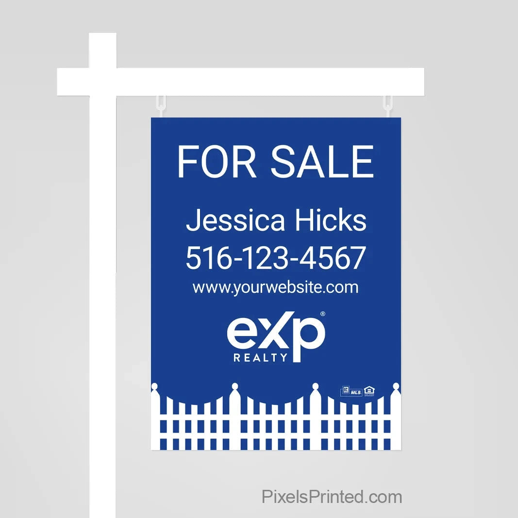 EXP realty for sale sign panels sign panels PixelsPrinted 