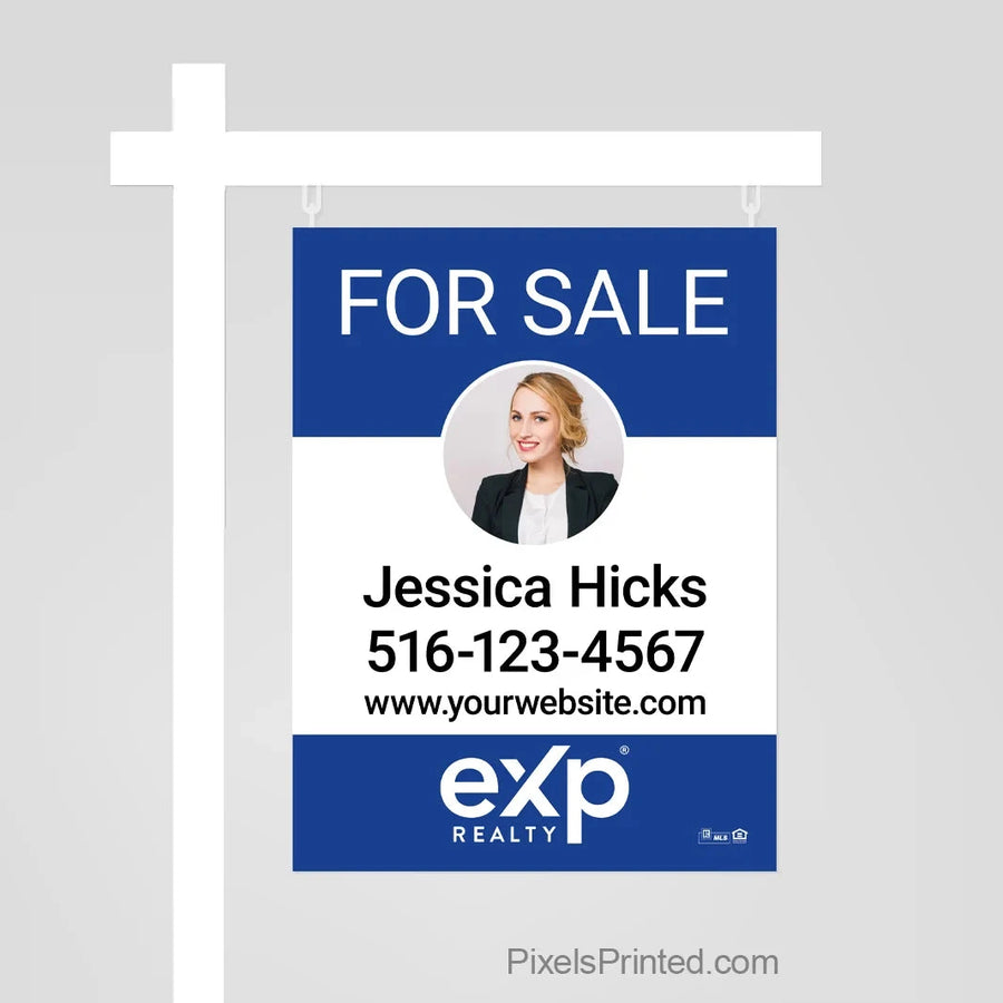 EXP realty for sale sign panels sign panels PixelsPrinted 
