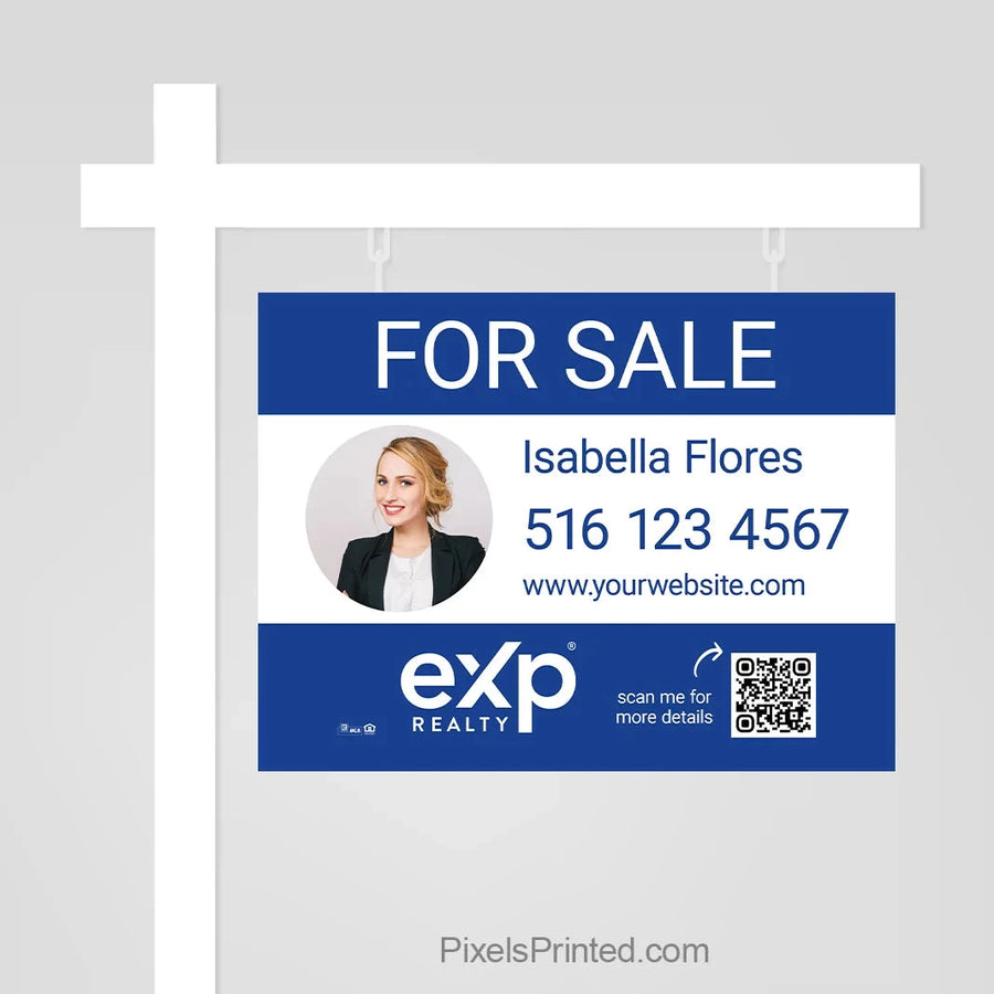 EXP realty for sale sign panels sign panels PixelsPrinted 