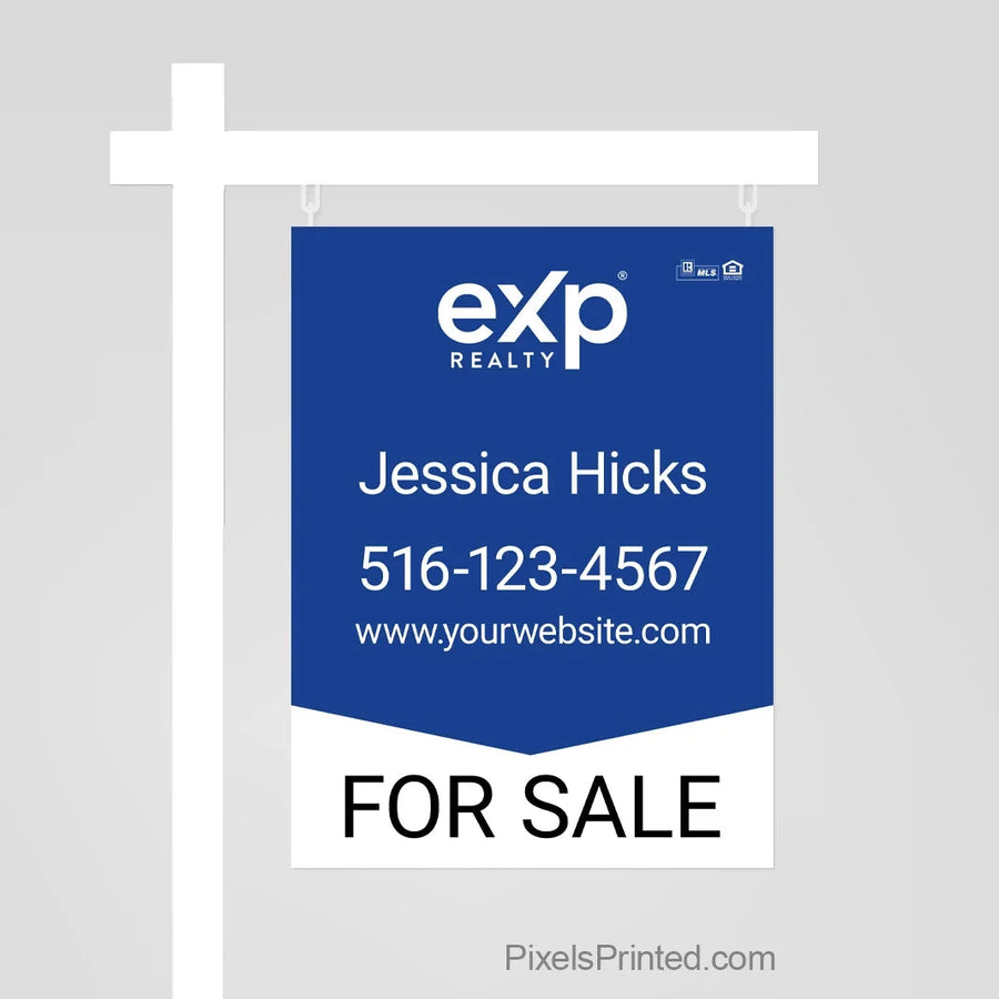 EXP realty for sale sign panels sign panels PixelsPrinted 