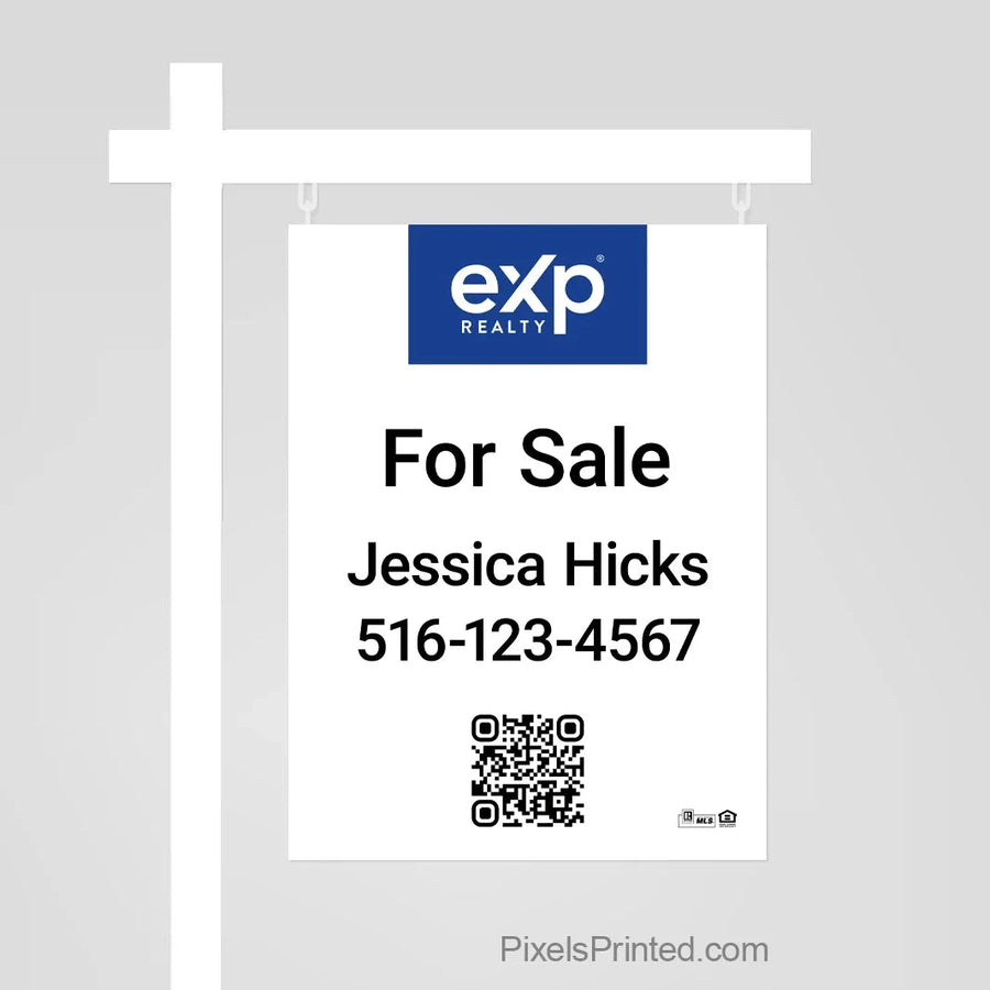 EXP realty for sale sign sign panels PixelsPrinted 