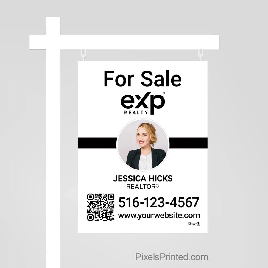 EXP realty for sale sign sign panels PixelsPrinted 