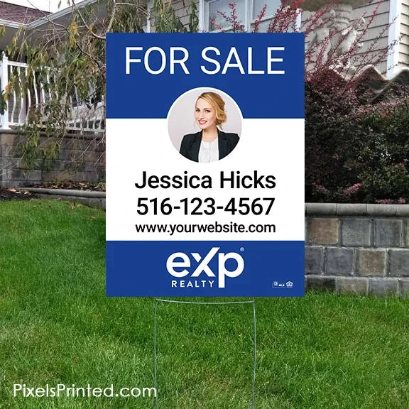 EXP realty for sale yard signs yard signs PixelsPrinted 