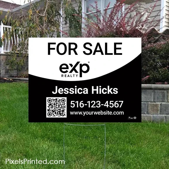 EXP realty for sale yard signs yard signs PixelsPrinted 