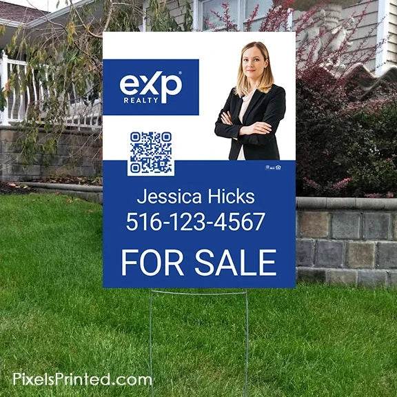 EXP realty for sale yard signs yard signs PixelsPrinted 