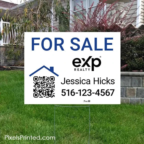 EXP realty for sale yard signs yard signs PixelsPrinted 