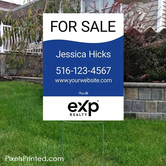 EXP realty for sale yard signs yard signs PixelsPrinted 