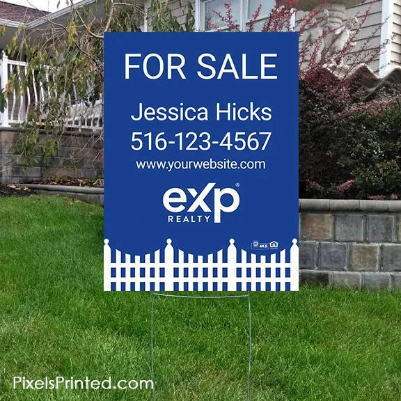 EXP realty for sale yard signs yard signs PixelsPrinted 