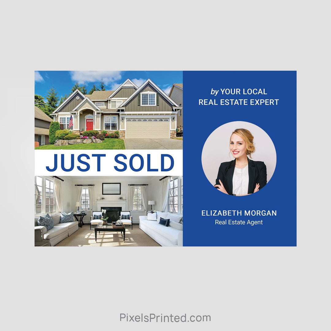 EXP realty just sold postcards PixelsPrinted 