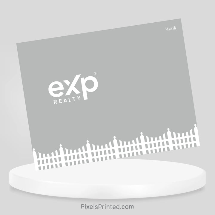 Personalized eXp Realty thank you notecard for real estate agents to show appreciation to clients, referrals, and business contacts.
