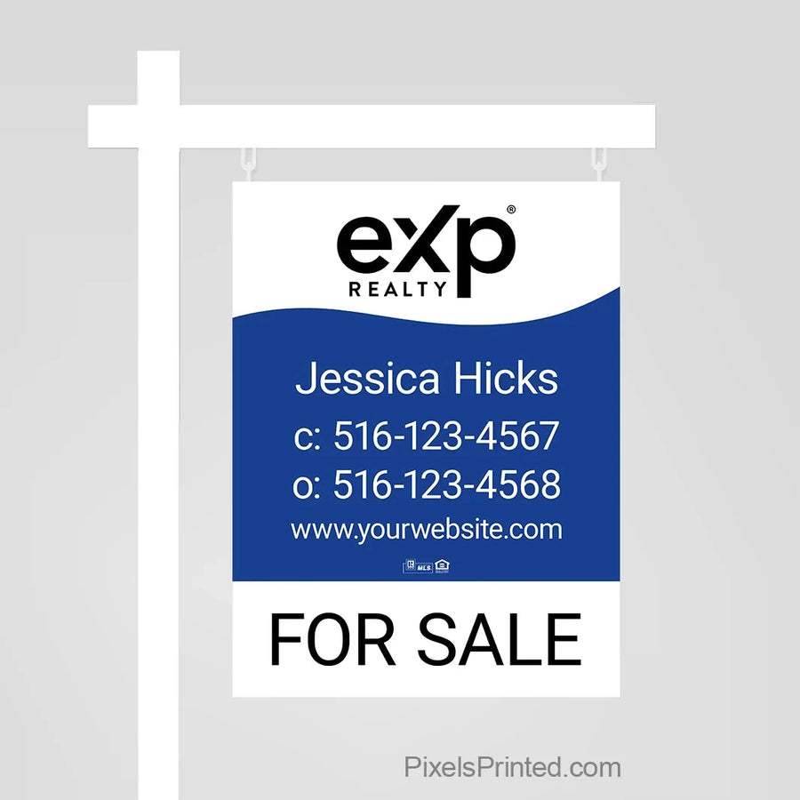 EXP realty real estate sign panels sign panels PixelsPrinted 