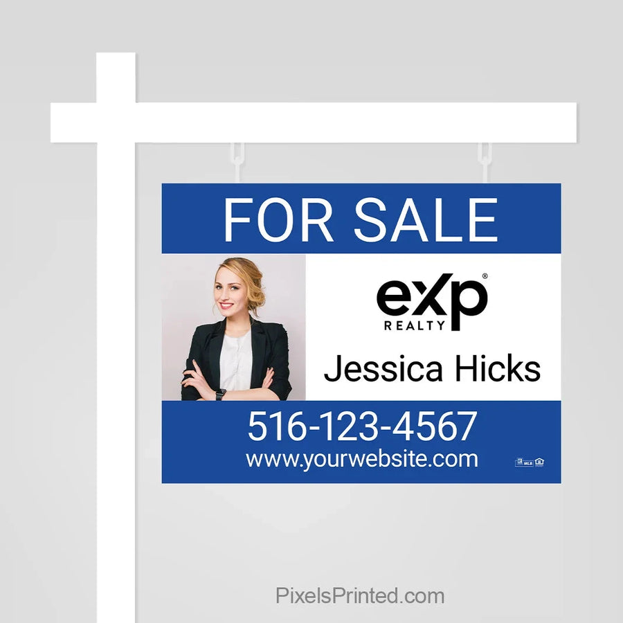 EXP realty real estate sign panels sign panels PixelsPrinted 