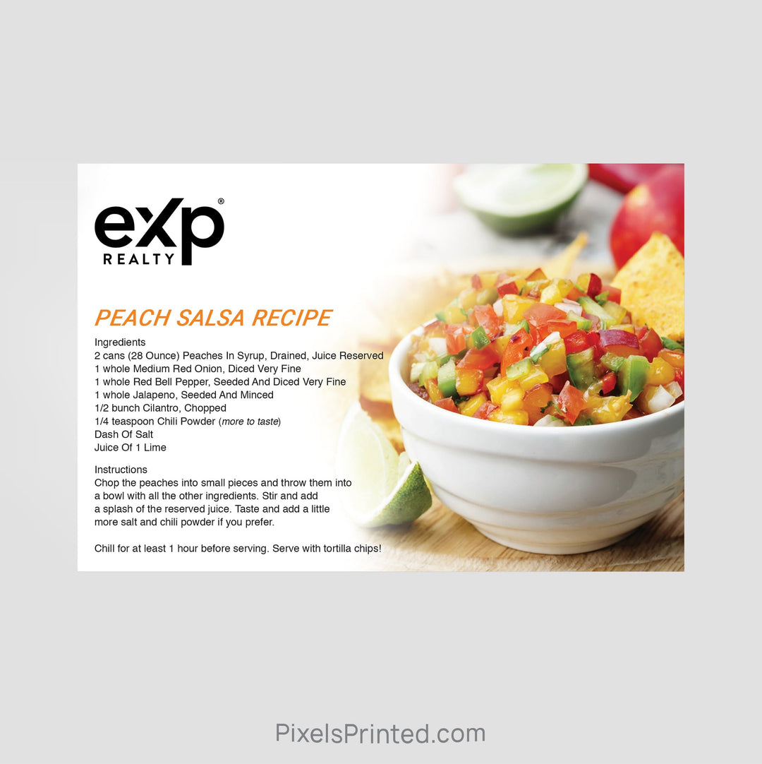 EXP realty recipe postcards PixelsPrinted 