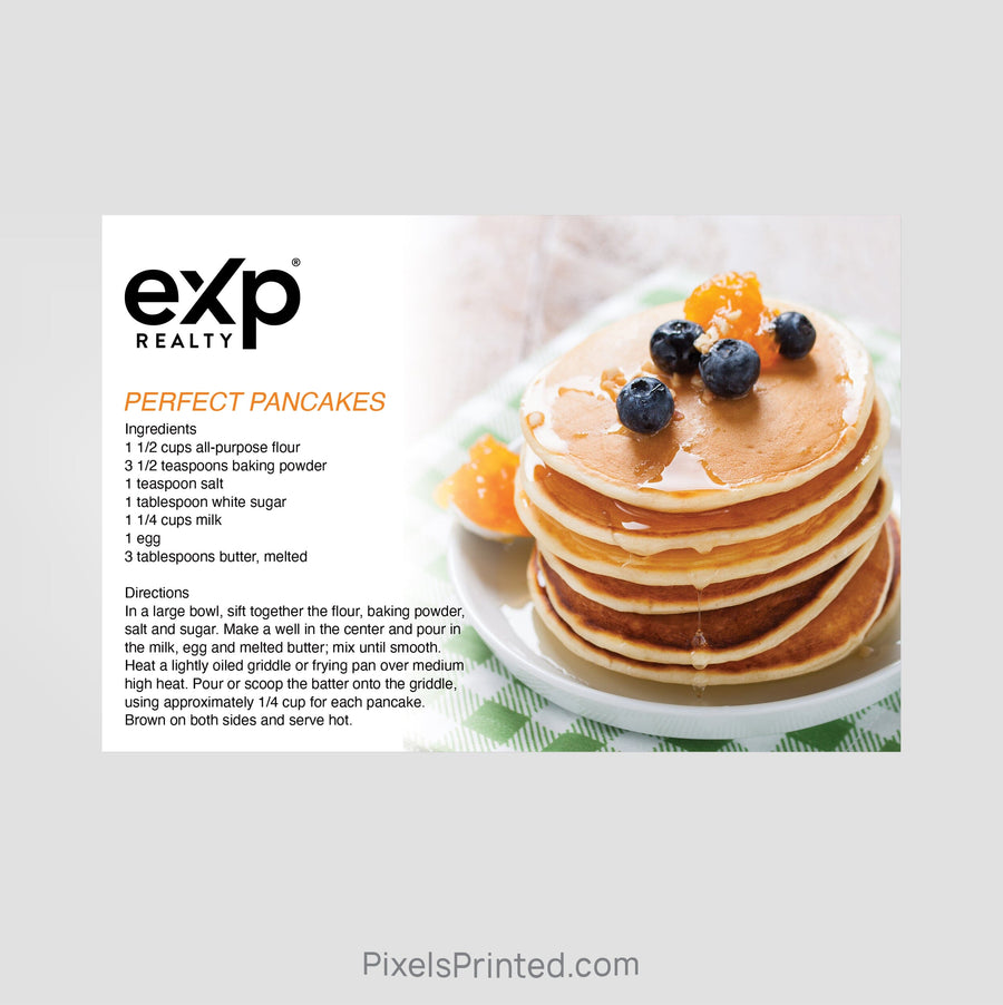EXP realty recipe postcards PixelsPrinted 