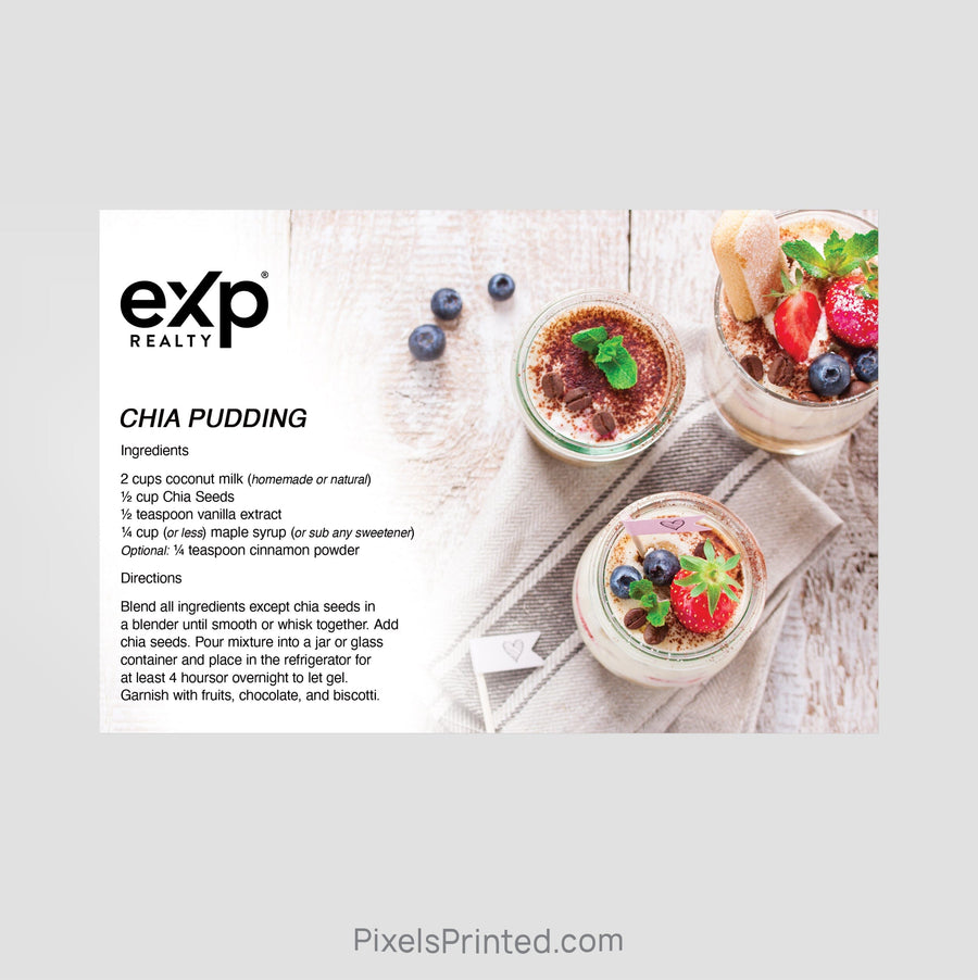 EXP realty recipe postcards PixelsPrinted 