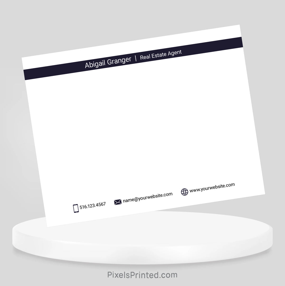 eXp Realty real estate notecard for personalized client notes, referral thank you messages, and meaningful follow-up after a transaction.