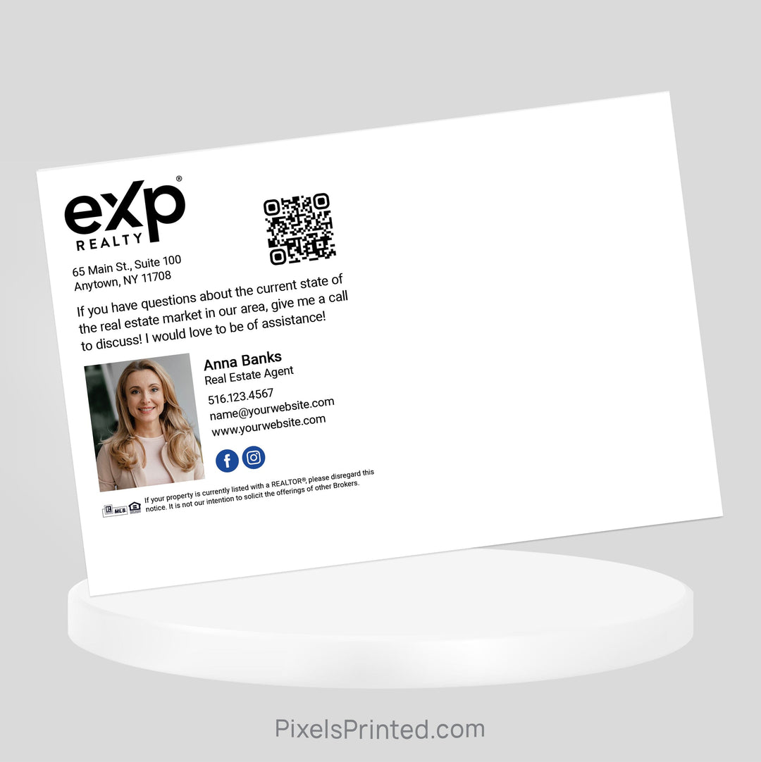 EXP realty Thanksgiving recipe postcards PixelsPrinted 