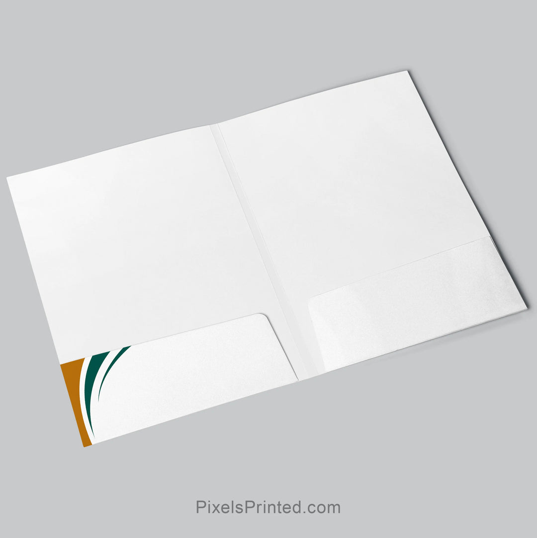 custom Howard Hanna realtor presentation folders