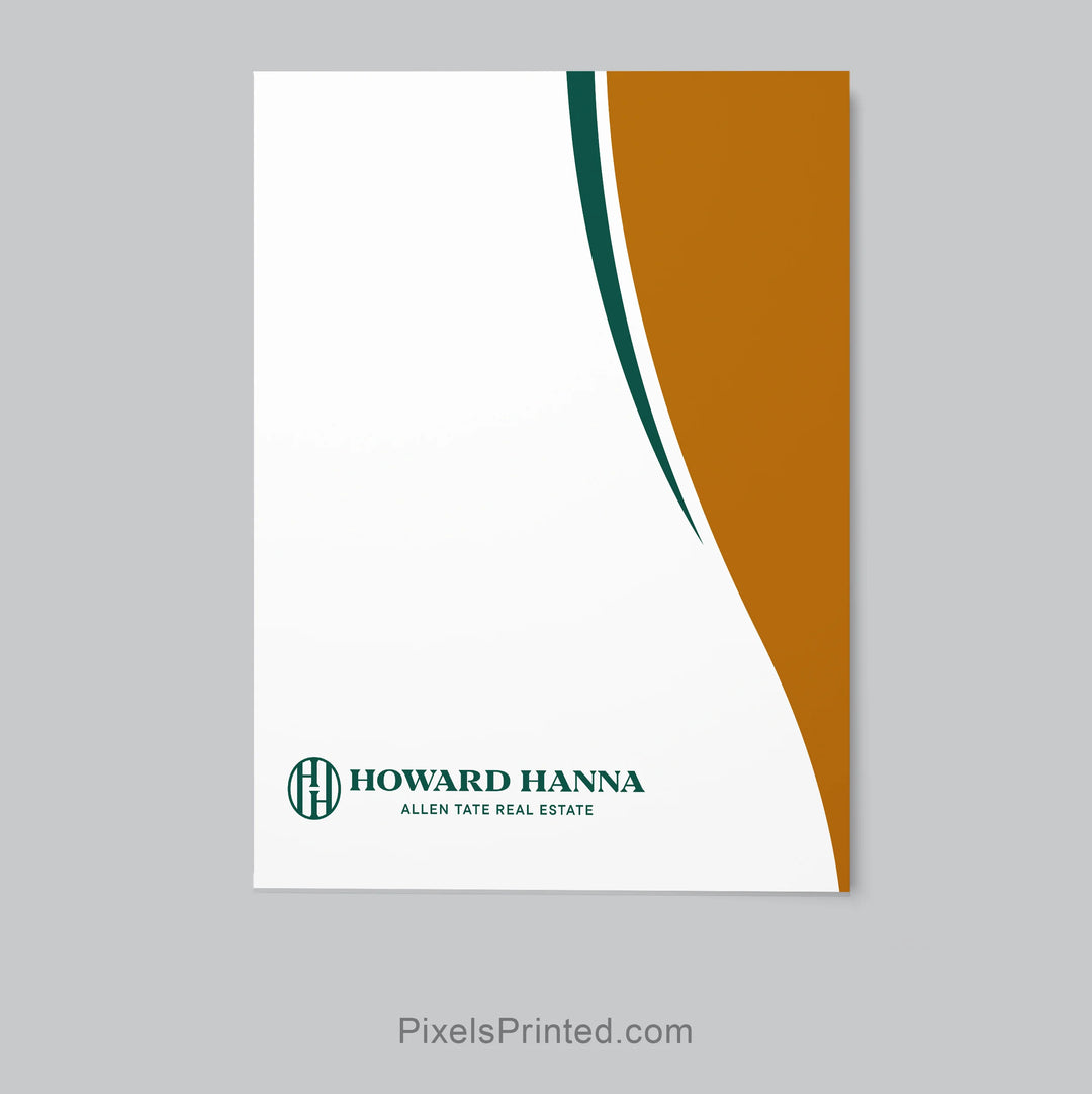 Howard Hanna realtor presentation folder for offers and closings