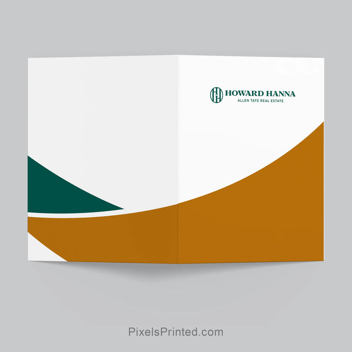 professional Howard Hanna listing presentation folders