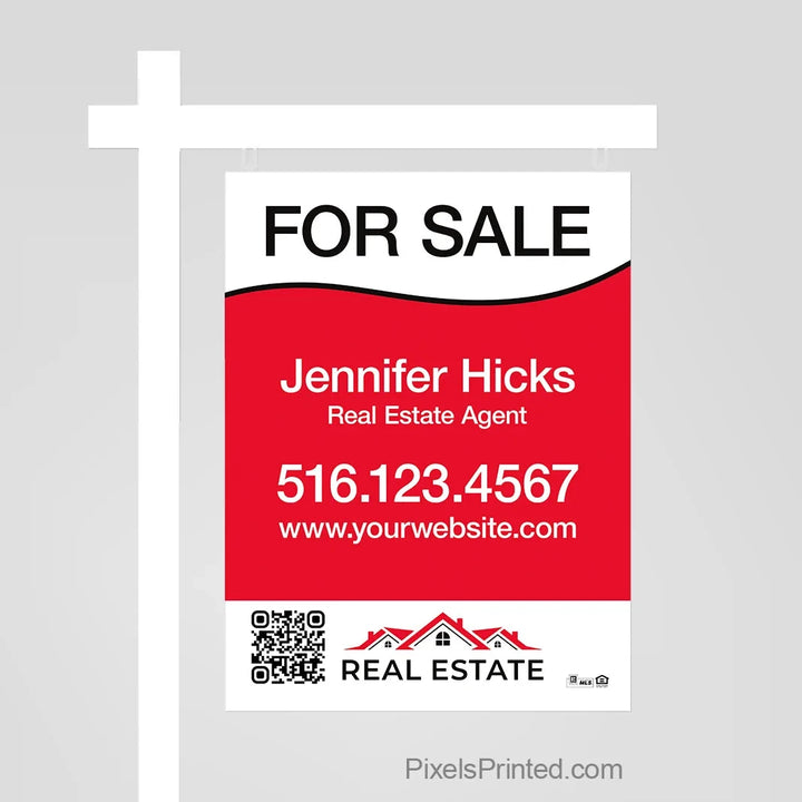 Independent agent real estate for sale sign panels PixelsPrinted 
