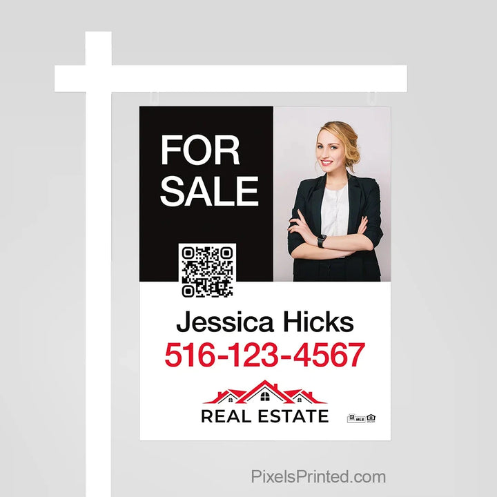 Independent agent real estate for sale sign panels PixelsPrinted 