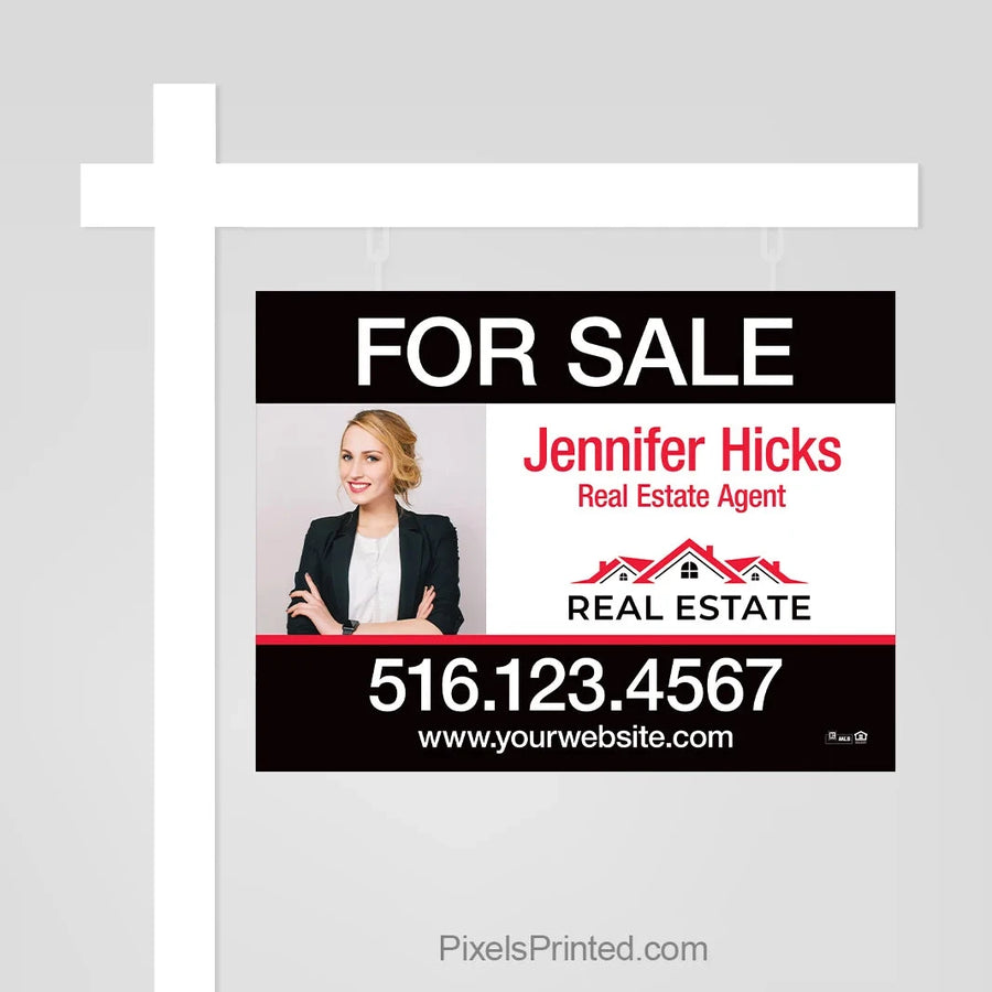 Independent agent real estate for sale sign panels PixelsPrinted 
