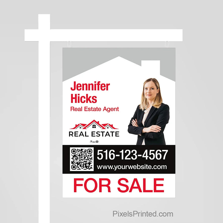 Independent agent real estate for sale sign panels PixelsPrinted 