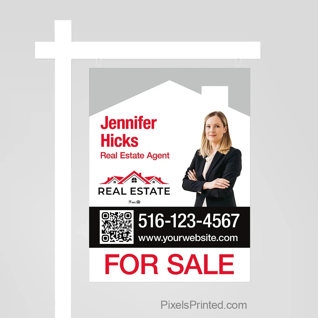 Independent agent real estate for sale sign panels sign panels PixelsPrinted 