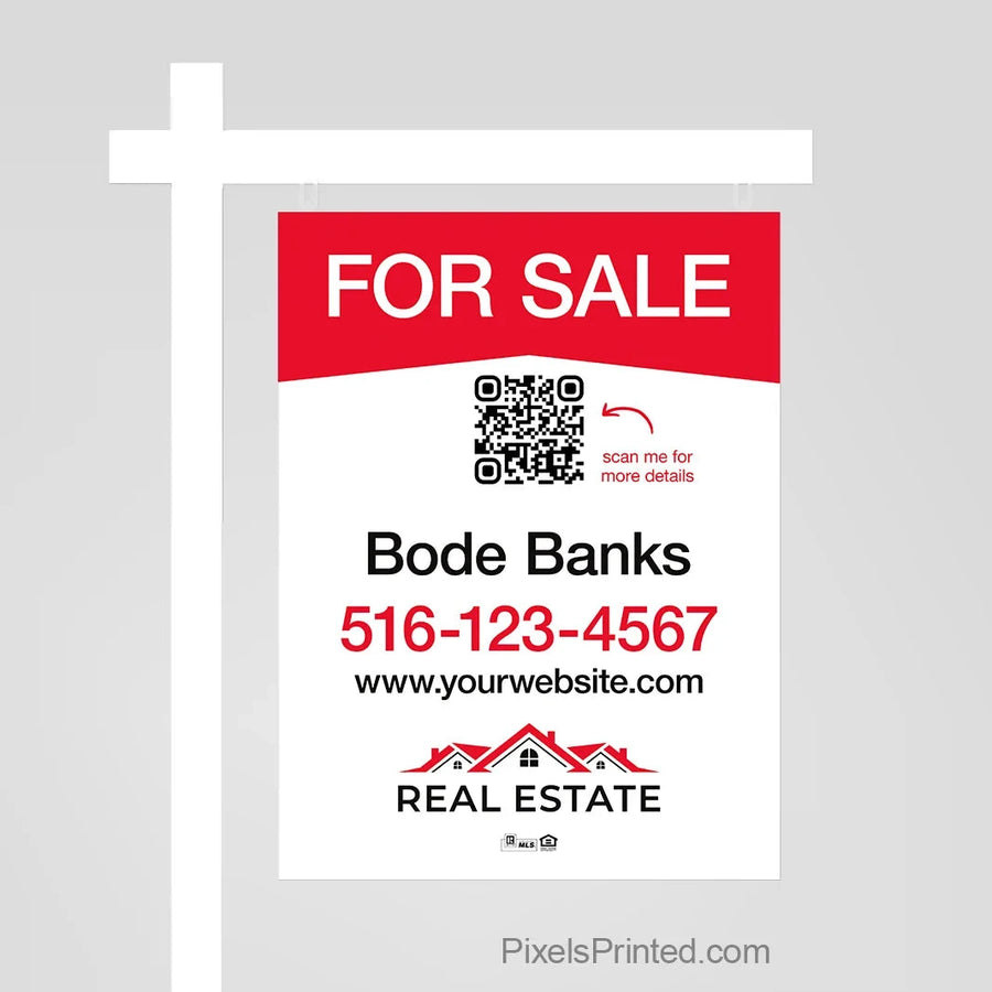 Independent agent real estate for sale sign panels sign panels PixelsPrinted 
