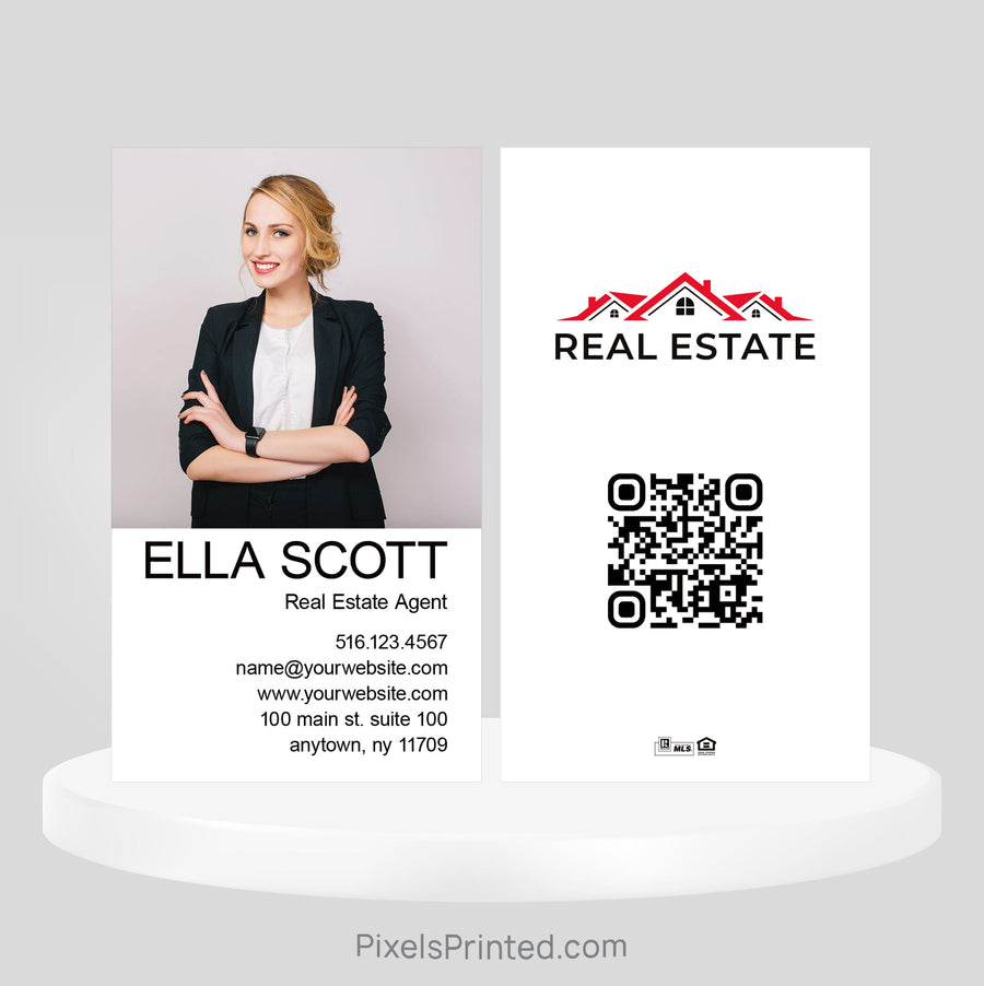 Independent real estate business cards Business Cards PixelsPrinted 