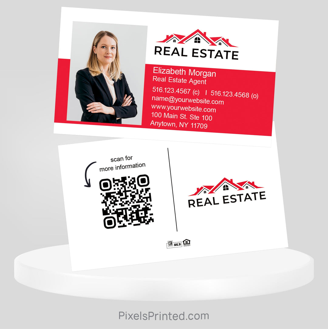 Independent real estate business cards Business Cards PixelsPrinted 