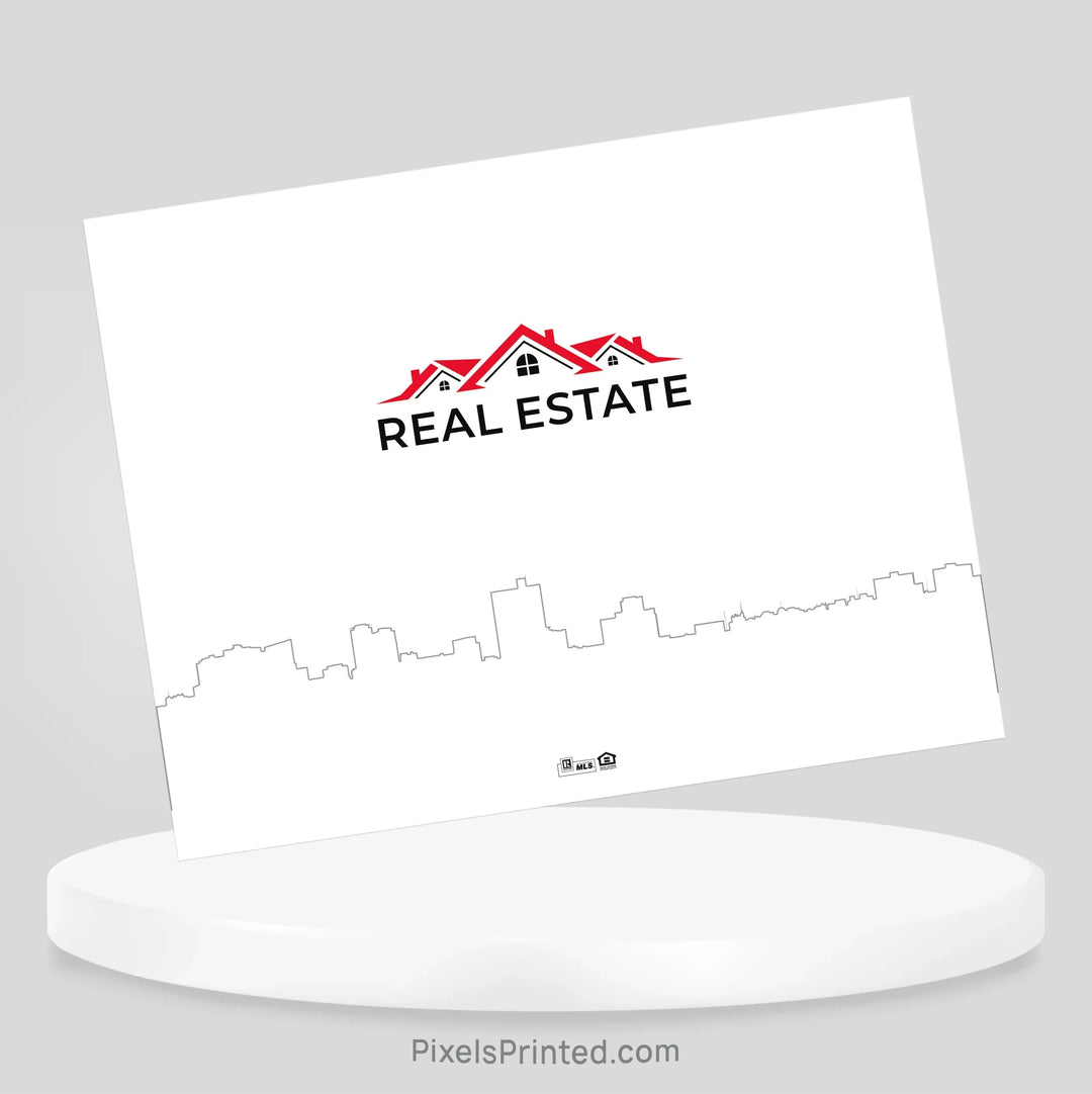 Independent real estate notecards notecards PixelsPrinted 