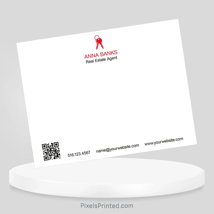 Independent real estate notecards notecards PixelsPrinted 