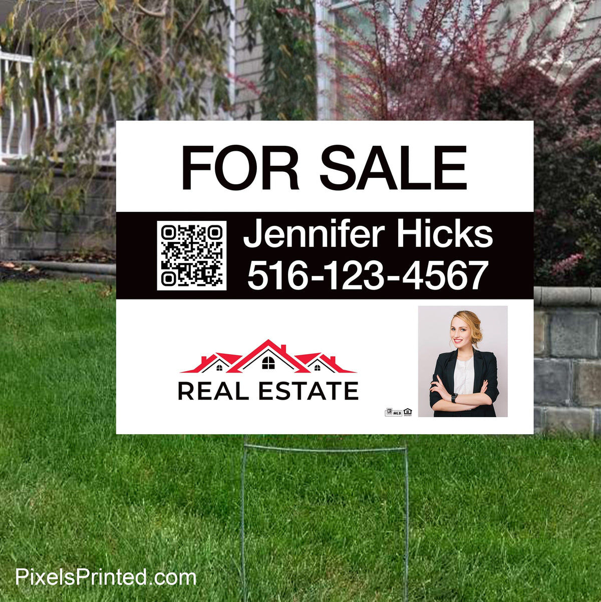 Independent real estate yard signs yard signs PixelsPrinted 