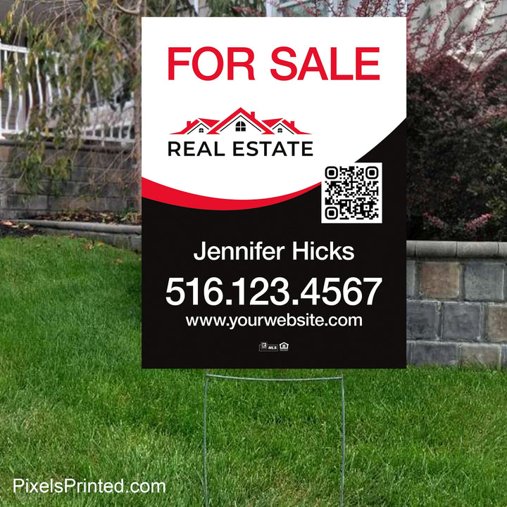 Independent real estate yard signs yard signs PixelsPrinted 